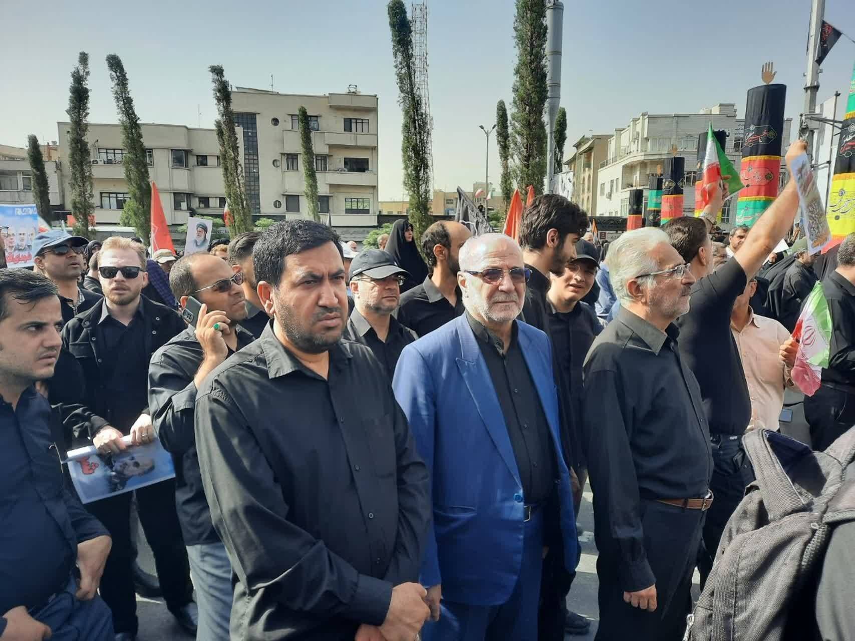 حضور سران قوا و نمایندگان مجلس در بدرقه سرداران و دانشمندان شهید حضور سران قوا و نمایندگان مجلس در بدرقه سرداران و دانشمندان شهید