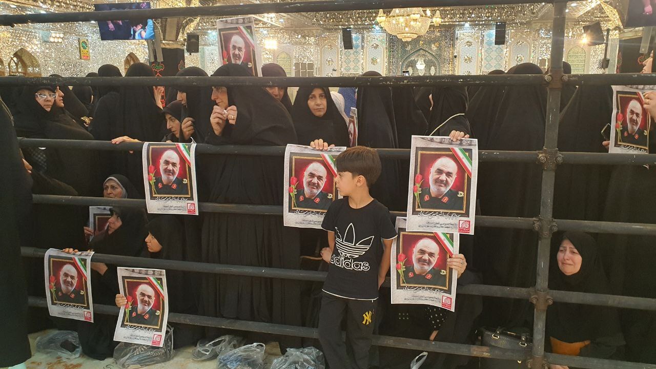 شهدای اقتدار در راه خانه ابدی؛ سپهبد سلامی در حرم عبدالعظیم حسنی آرام می‌گیرد