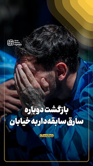 بازگشت دوباره سارق سابقه‌دار به خیابان