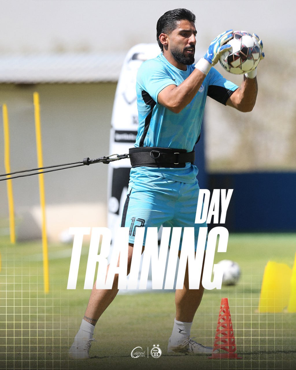 حضور حبیب فرعباسی در تمرین امروز استقلال