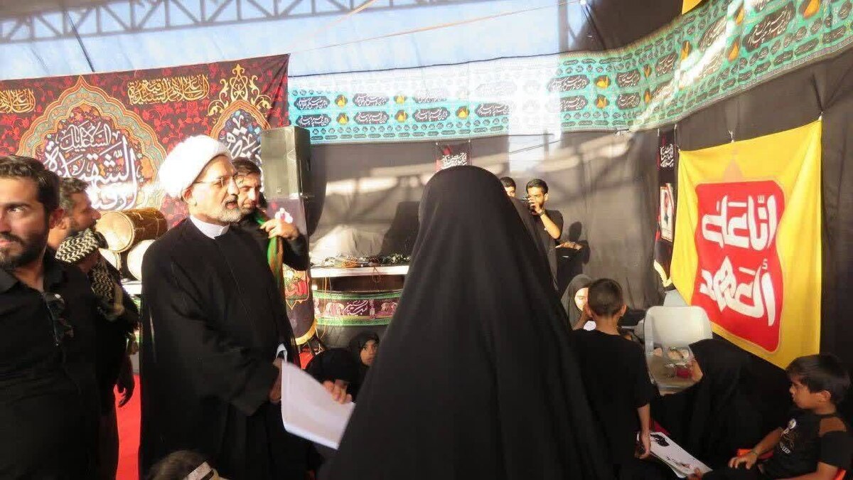 رایزن فرهنگی ایران از موکب محبان الرضا علیه السلام در خاک عراق بازدید کرد