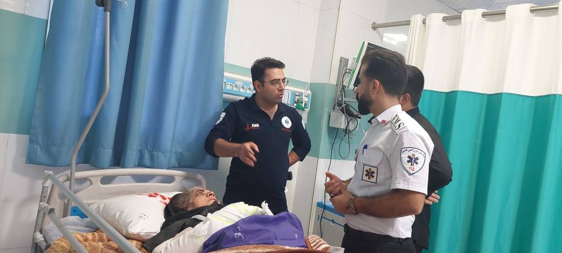 اعزام بی‌سابقه اورژانس به خاک عراق در پی انحراف مرگبار اتوبوس بصره به شلمچه؛ ۴ کشته و ۵۷ مصدوم