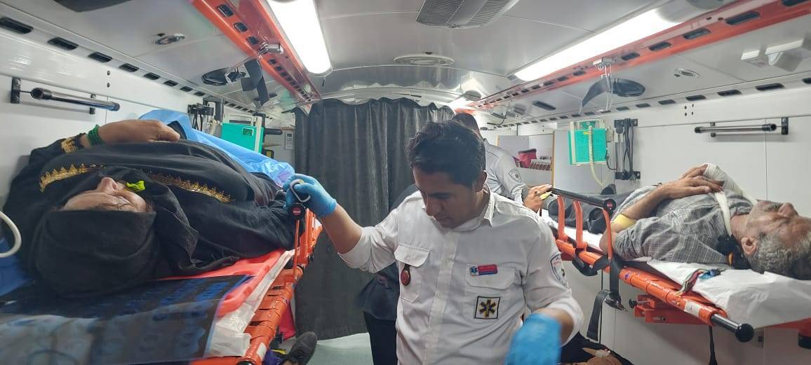 اعزام بی‌سابقه اورژانس به خاک عراق در پی انحراف مرگبار اتوبوس بصره به شلمچه؛ ۴ کشته و ۵۷ مصدوم