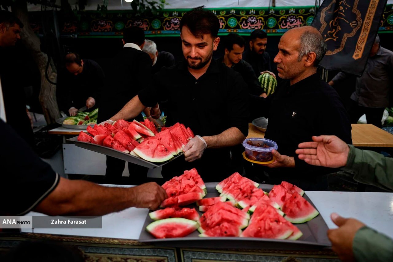 فریاد «لبیک یا حسین» در پایتخت؛ جاماندگان اربعین، پیام وفاداری سر دادند+ عکس و فیلم