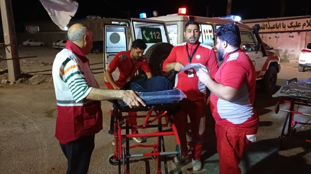 گزارشی از آمار خدمات گسترده و مستمر هلال احمر در ایام اربعین؛ از مراقبت پزشکی تا امداد و نجات زائران