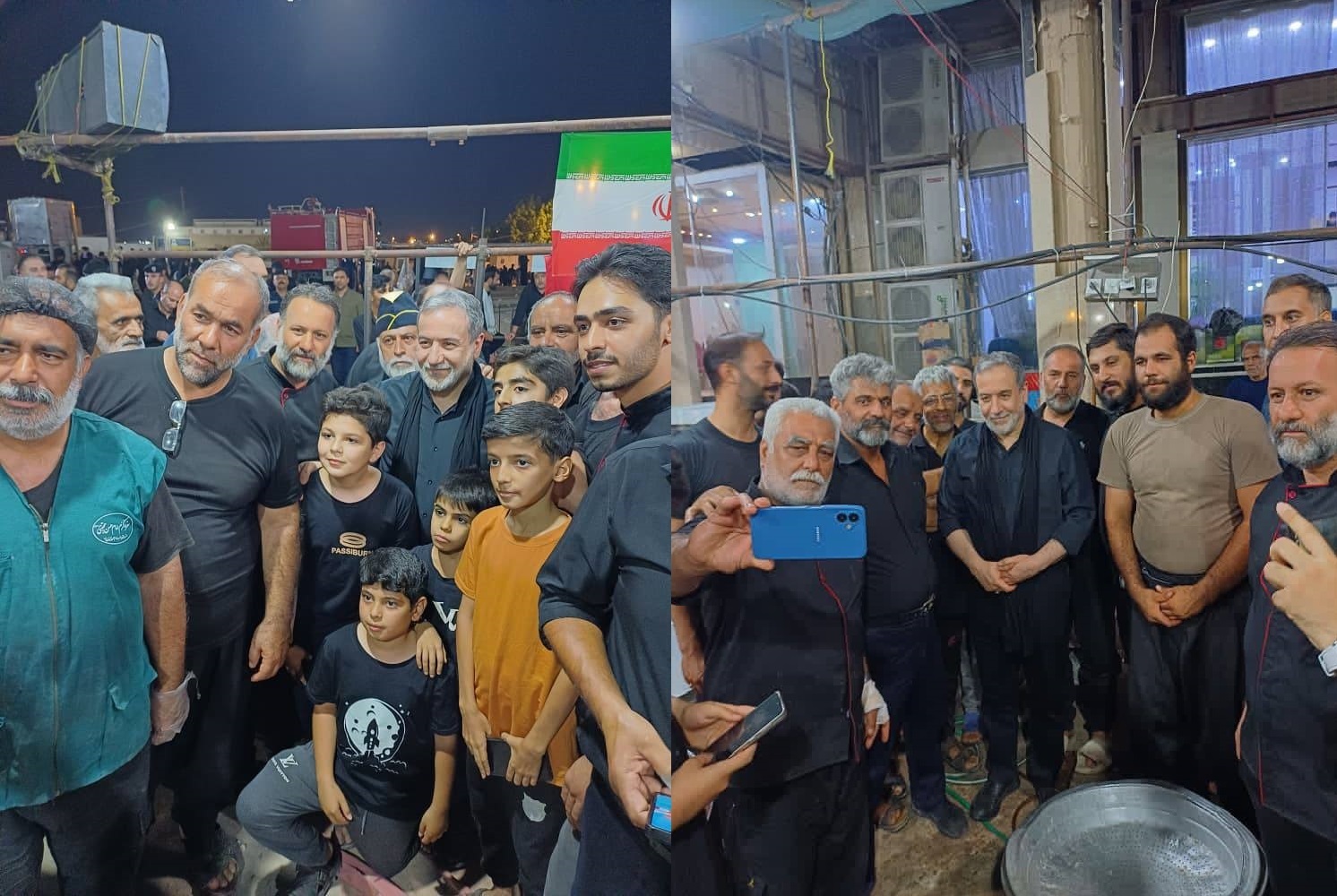 بازدید سیدعباس عراقچی از میز مشترک خدمت سرکنسولگری و هلالاحمر ایران در نجف اشرف بازدید سیدعباس عراقچی از میز مشترک خدمت سرکنسولگری و هلالاحمر ایران در نجف اشرف