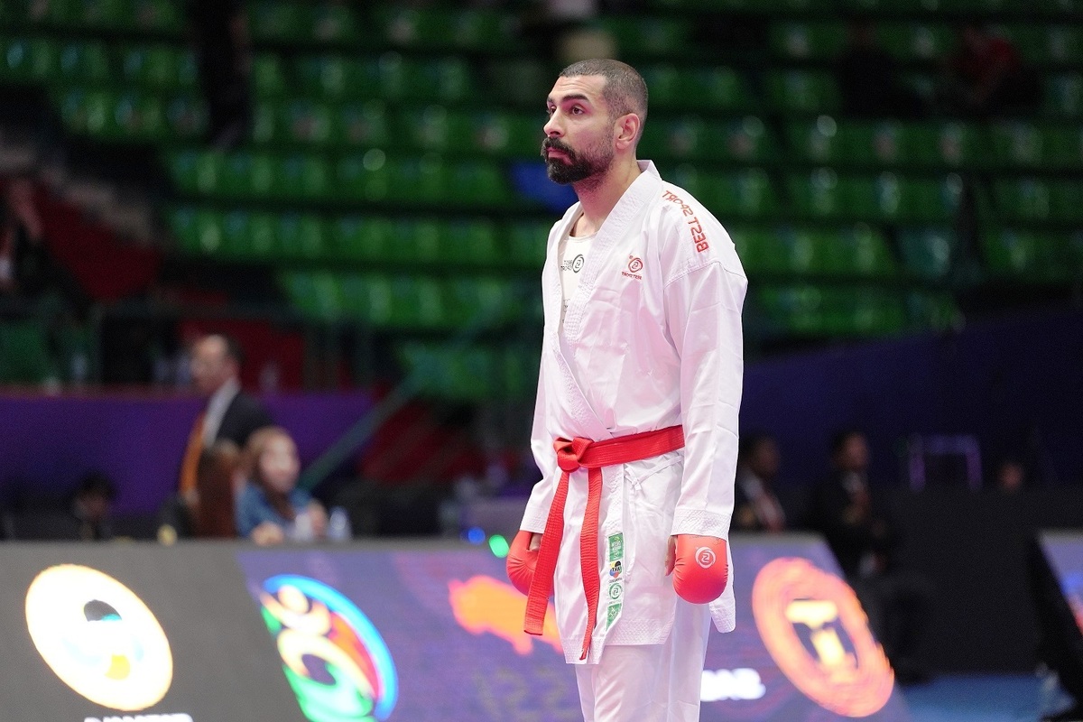 اباذری ششمین سهمیه ایران را در مسابقات کاراته قهرمانی جهان گرفت