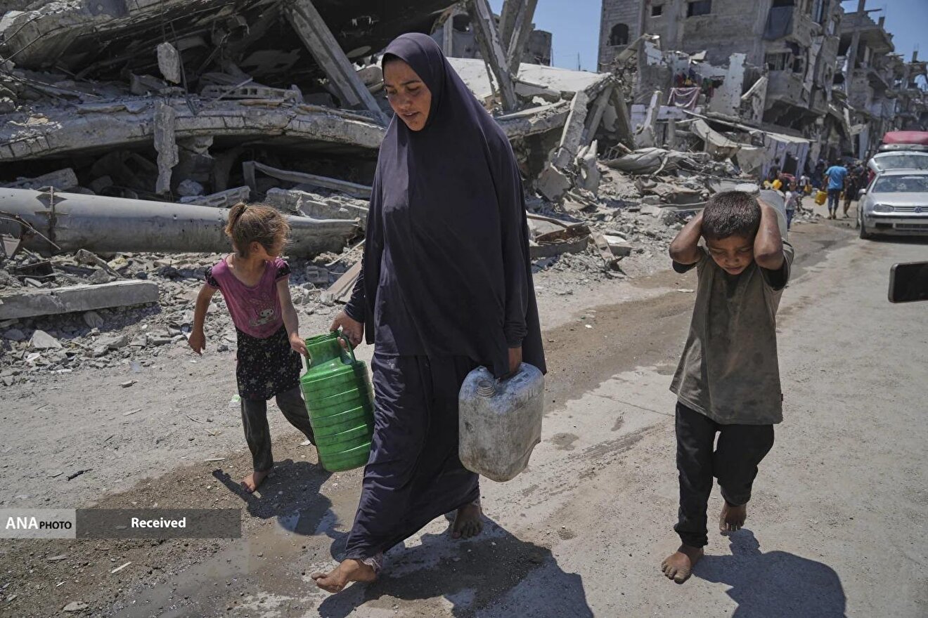 تشنگی زیر آوار و محاصره