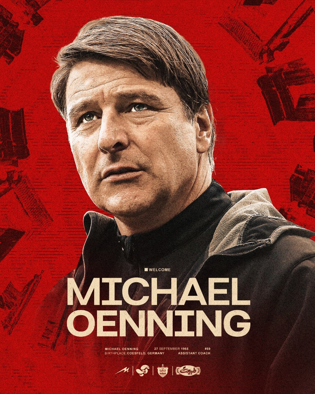 مربی سابق هامبورگ دستیار هاشمیان شد+عکس