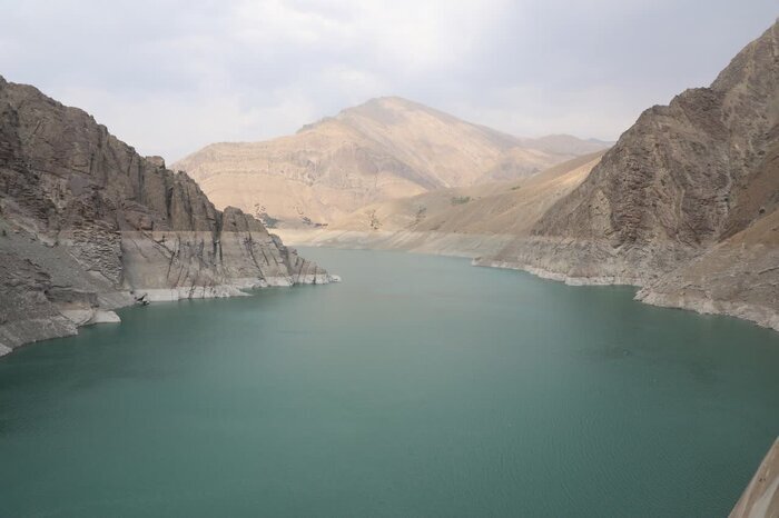 بازدید پزشکیان از سد کرج بازدید پزشکیان از سد کرج