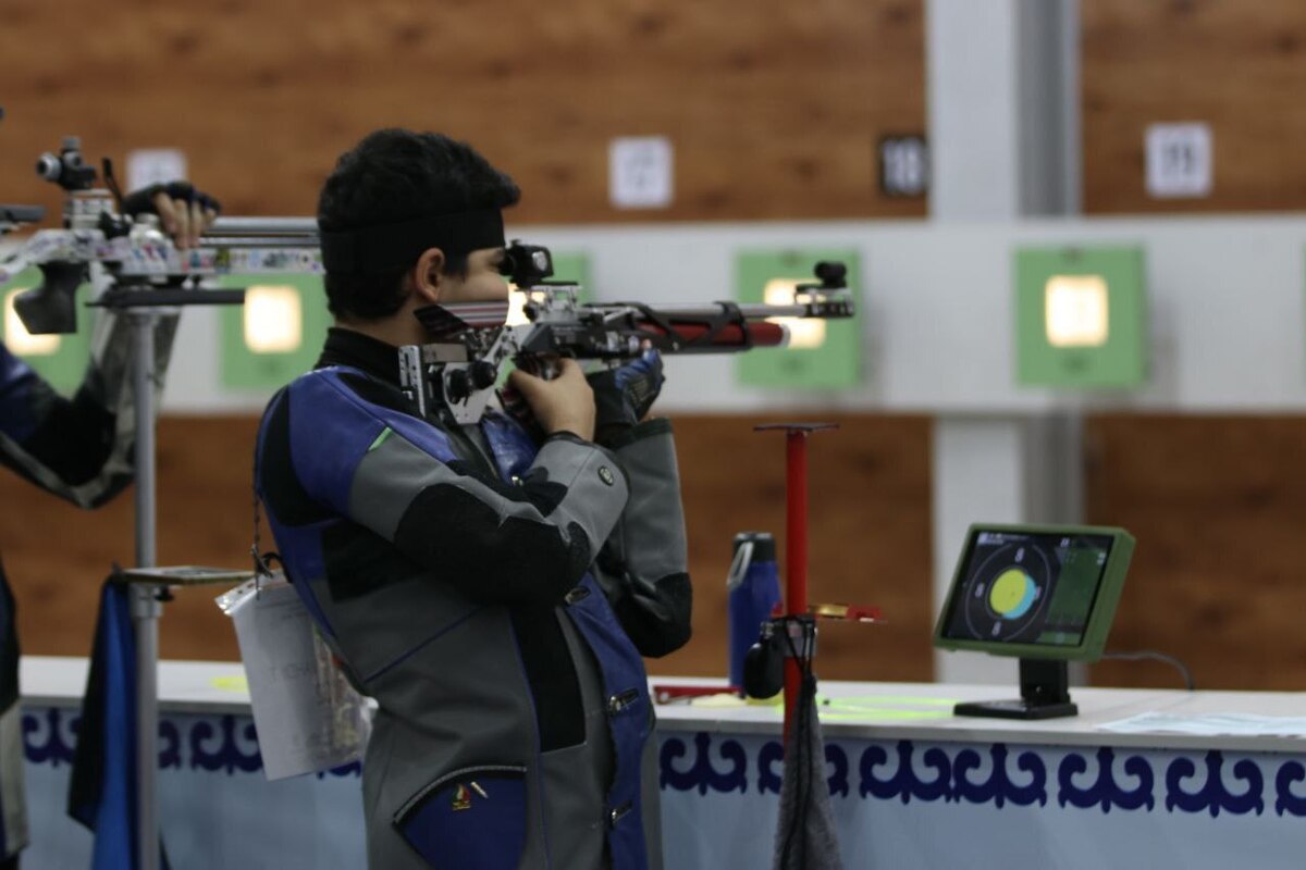 تیراندازی قهرمانی آسیا | نکونام هشتم شد  طهماسبی بر سکوی دوم ایستاد