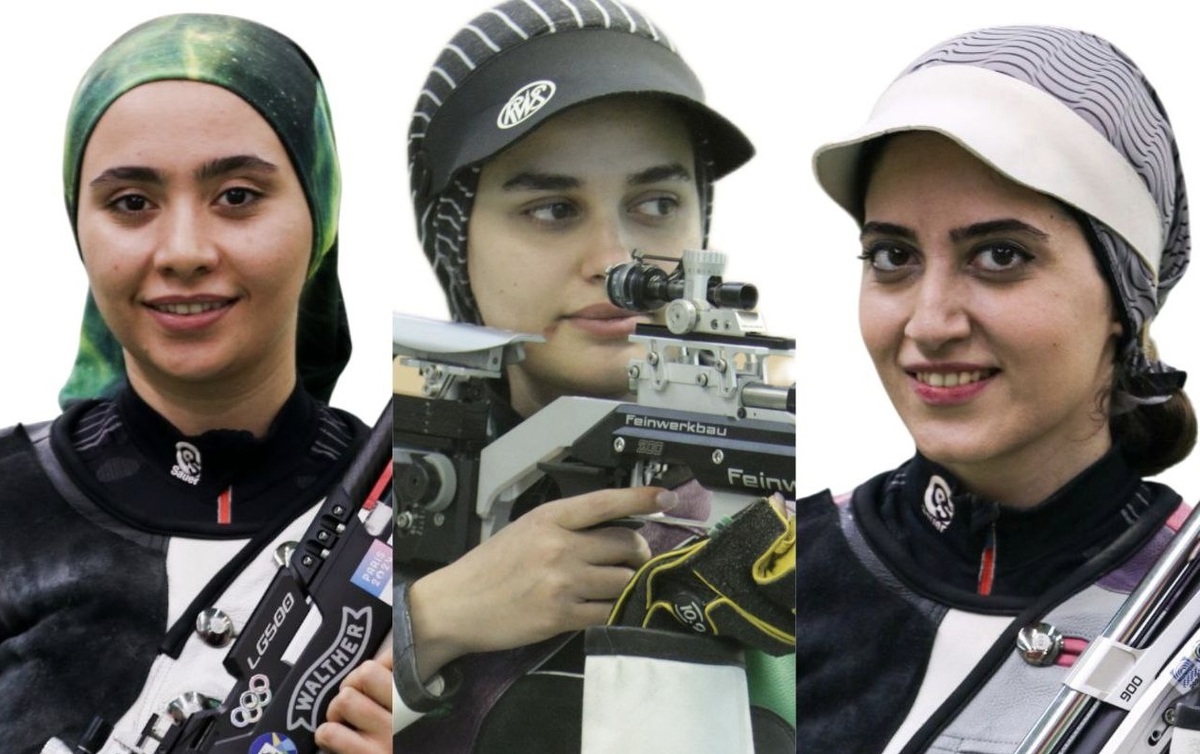 تیراندازی قهرمانی آسیا| پایان کار نمایندگان ایران در تفنگ ۱۰ متر بانوان