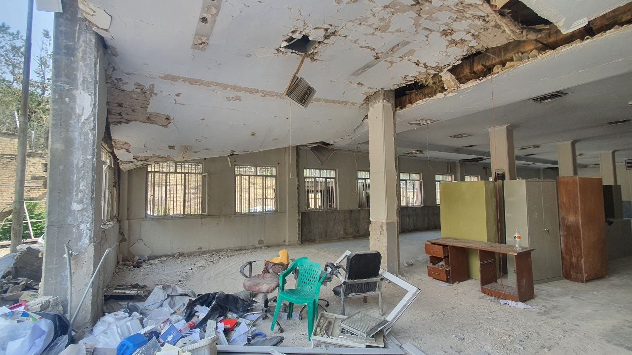 اوین هنوز ویران است؛ روایت تازه از بازدید خبرنگاران از محل انفجار