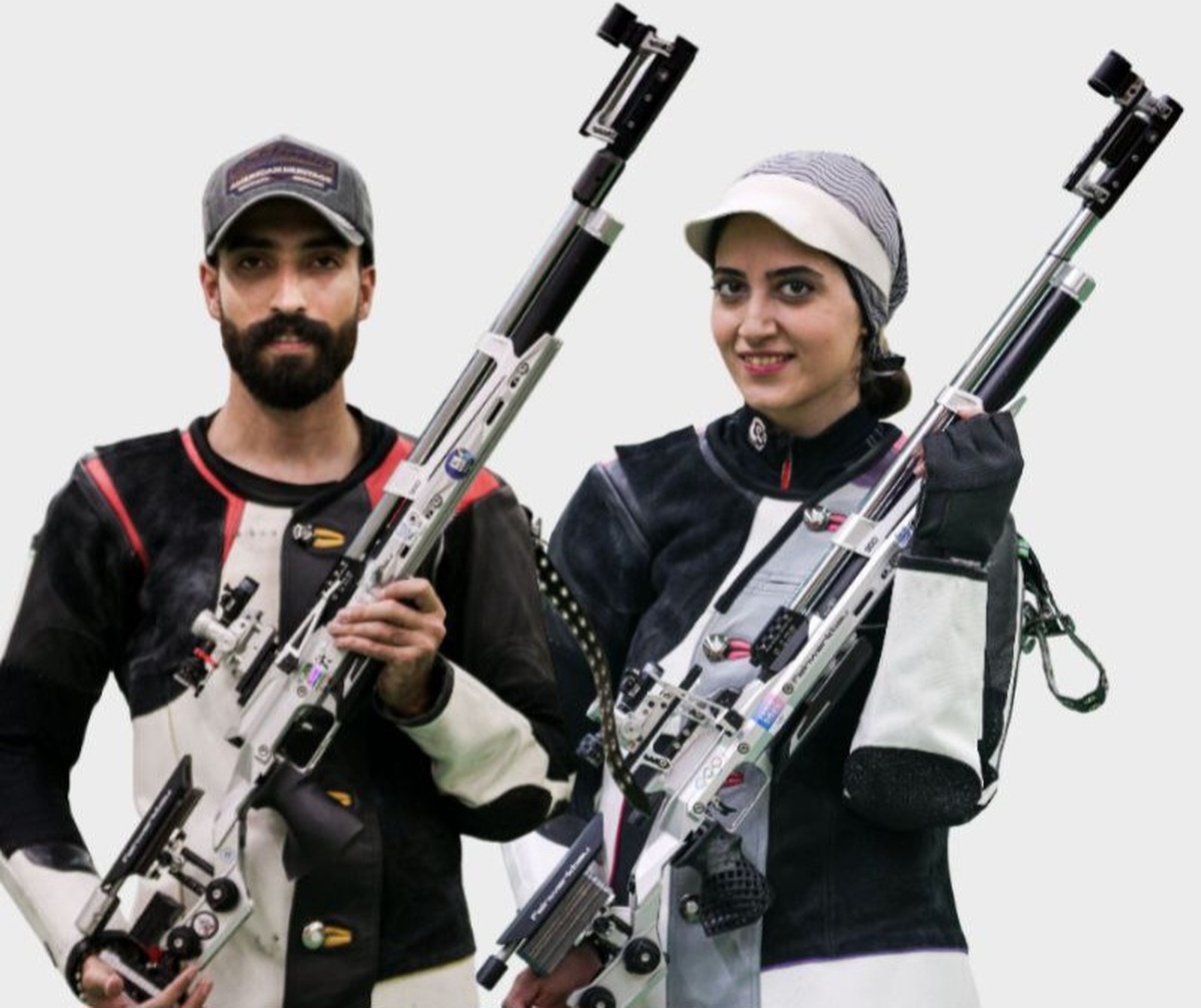 تیراندازی قهرمانی آسیا |  تیم میکس تفنگ ۱۰ متر در جایگاه چهارم ایستاد