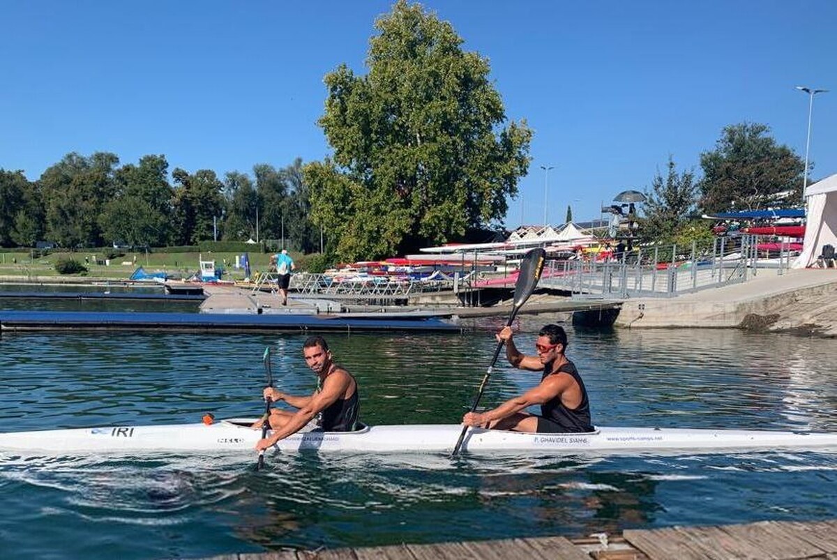 آب‌های آرام قهرمانی جهان| کایاک دونفره به فینال C صعود کرد