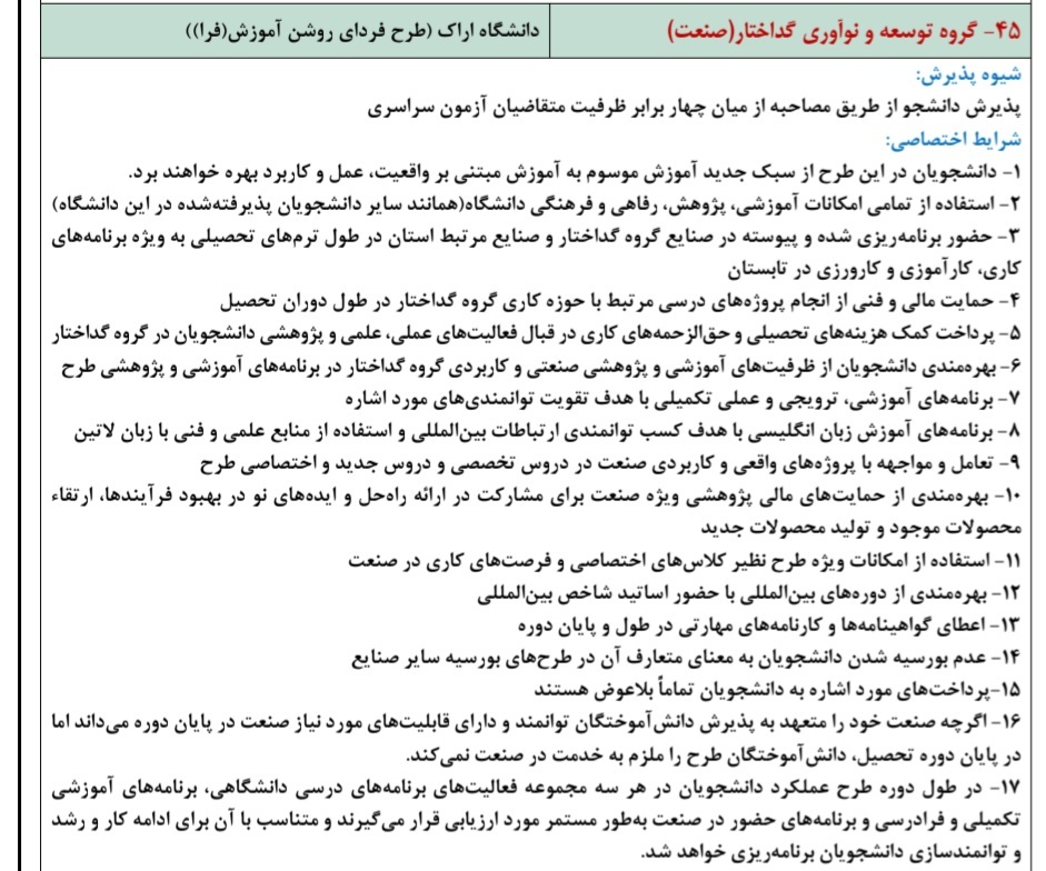 جزئیات بورس صنعت و مشاغل ویژه کنکوری های ۱۴۰۴