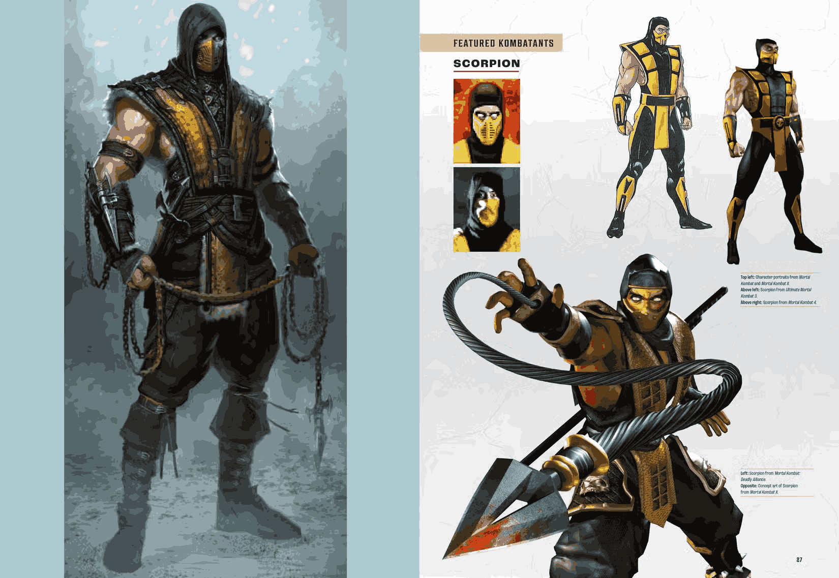 سفری به تاریخ بصری و خونین مورتال کامبت در یک کتاب جدید سفری به تاریخ بصری و خونین مورتال کامبت در یک کتاب جدید