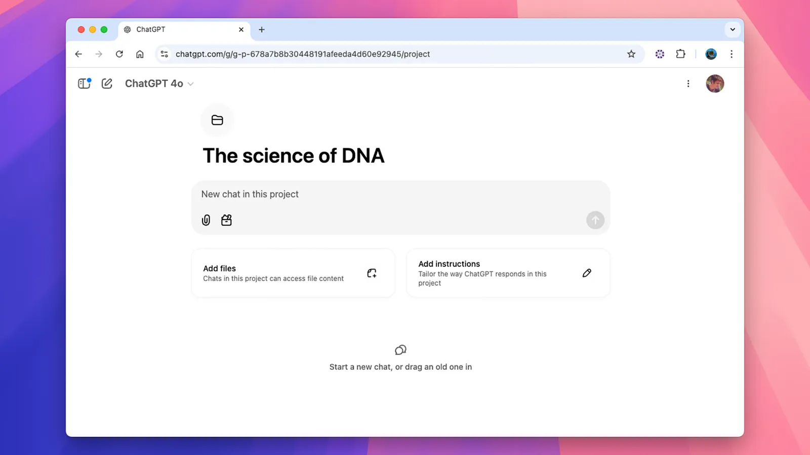 ویژگی «پروژه‌ها» در چت‌جی‌پی‌تی برای تمام کاربران رایگان شد