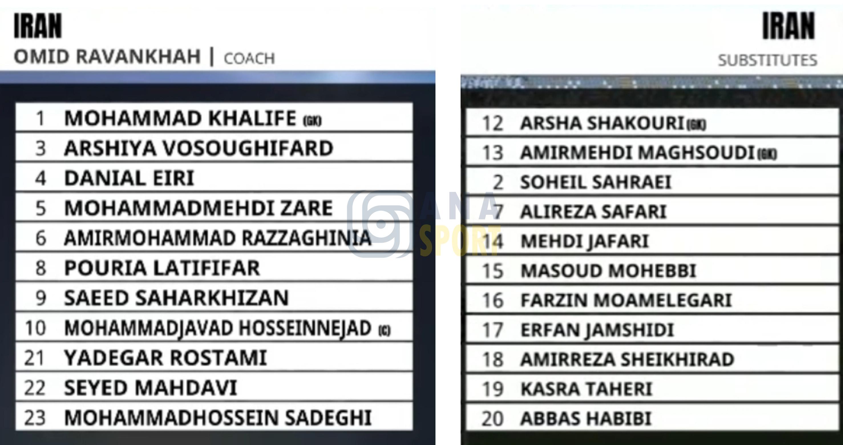دلیل غیبت غندی‌پور در دیدار با امارات مشخص شد