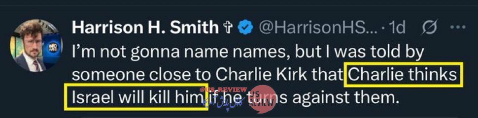 ترور چارلی کرک؛ هشدار علیه جنگ با ایران خاموش شد، آیا اسرائیل هزینههای آمریکا را بالا میبرد؟ ترور چارلی کرک؛ هشدار علیه جنگ با ایران خاموش شد، آیا اسرائیل هزینههای آمریکا را بالا میبرد؟