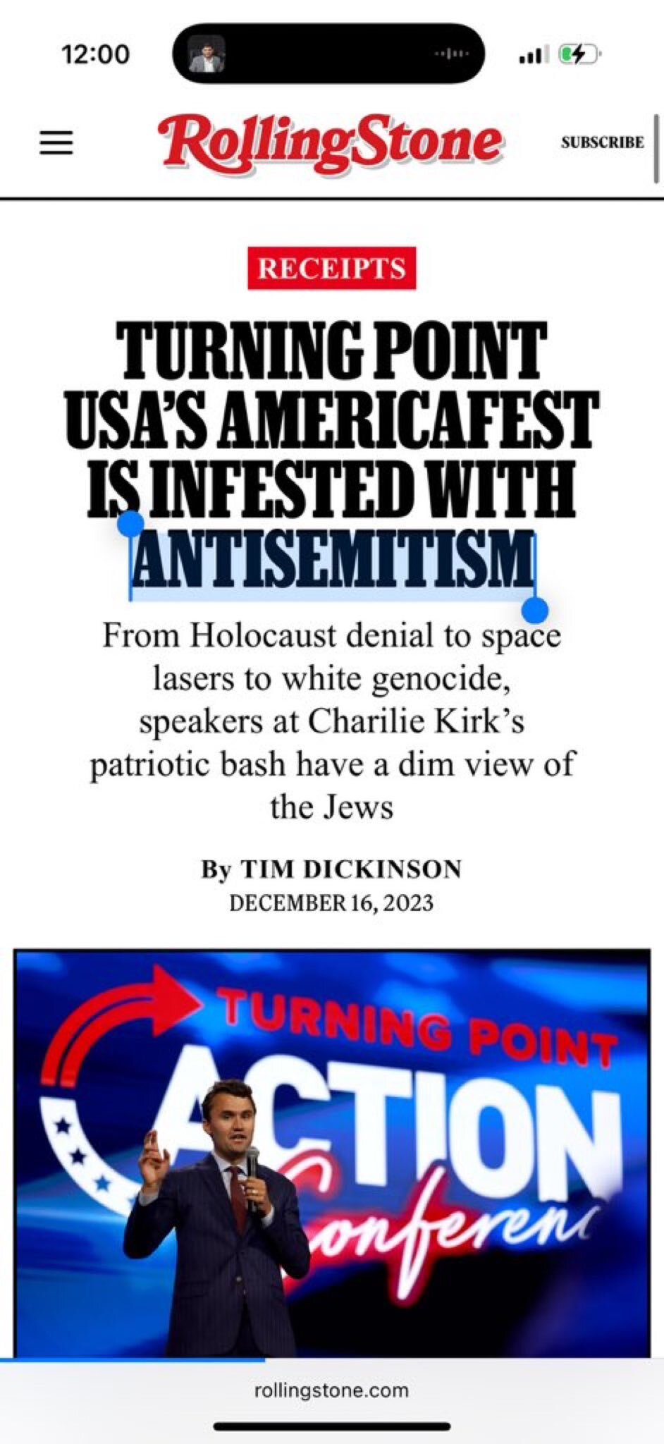 ترور چارلی کرک؛ هشدار علیه جنگ با ایران خاموش شد، آیا اسرائیل هزینههای آمریکا را بالا میبرد؟ ترور چارلی کرک؛ هشدار علیه جنگ با ایران خاموش شد، آیا اسرائیل هزینههای آمریکا را بالا میبرد؟