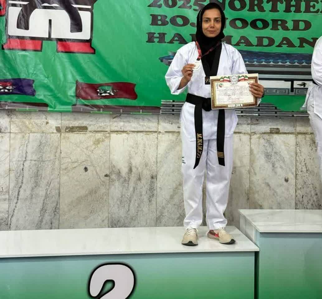 دانشجوی دانشگاه آزاد مدال نقره مسابقات چندجانبه کشوری را به گردن آویخت