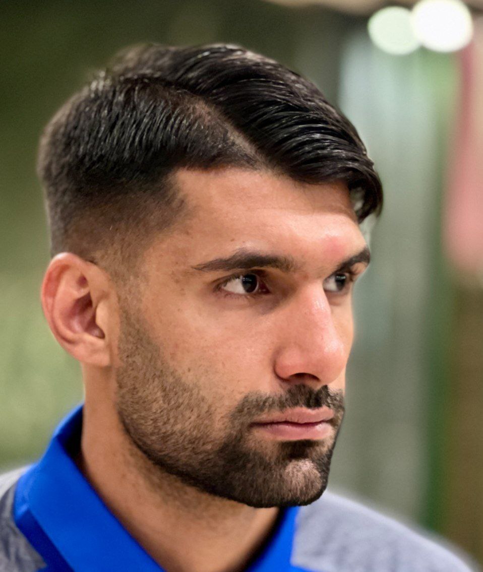 تورم پیشانی و بینی ابوالفضل سلیمانی بهعلت ضربه سر رامین رضاییان به او+تصاویر تورم پیشانی و بینی ابوالفضل سلیمانی بهعلت ضربه سر رامین رضاییان به او+تصاویر