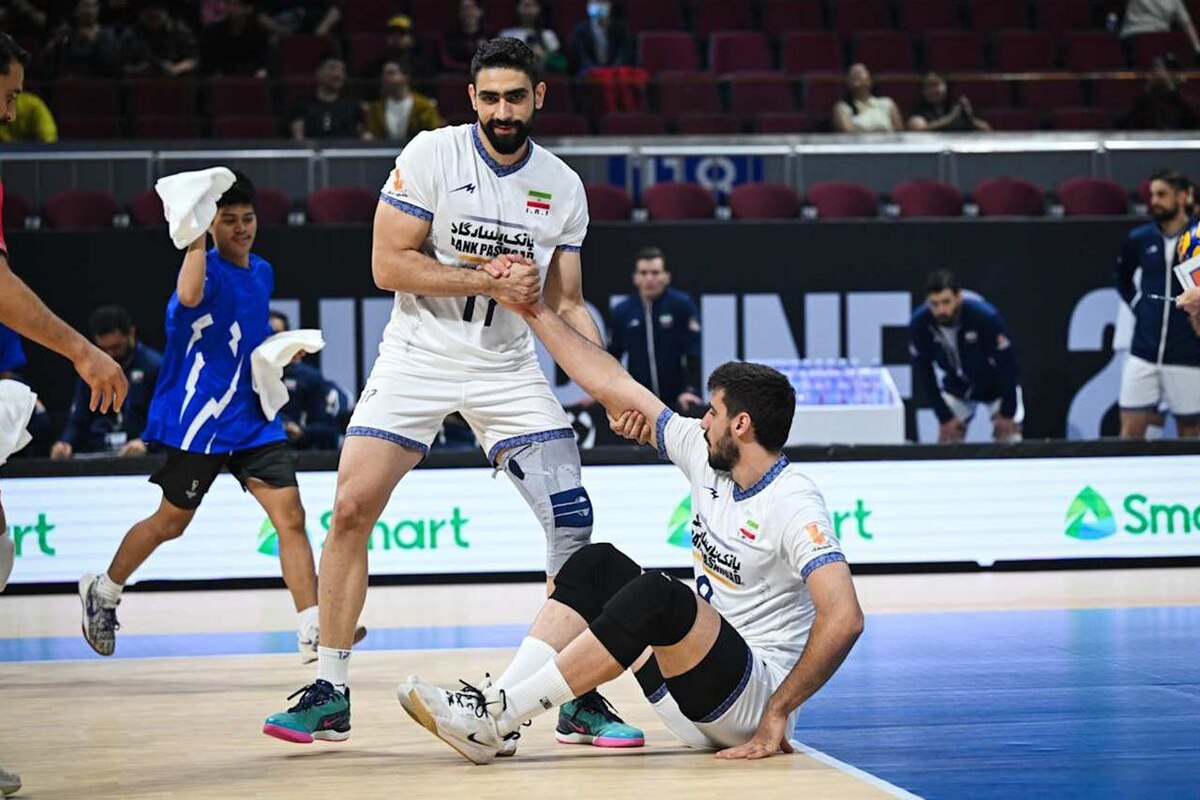 والیبال قهرمانی جهان| حاجیپور امتیازآورترین بازیکن ایران در دیدار با مصر