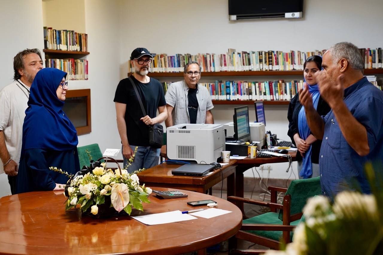 بازدید سخنگوی دولت از خانه سینما به مناسبت روز ملی سینما