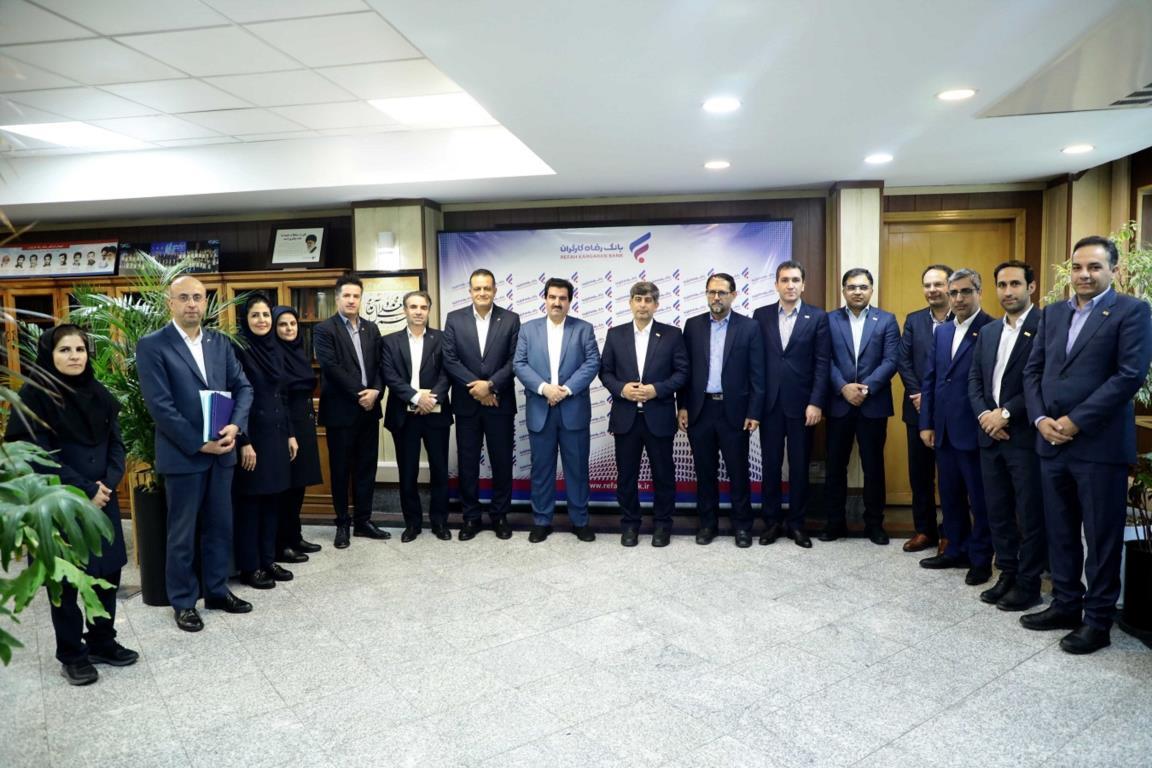 حمایت بانک رفاه کارگران از شکوفایی ظرفیتهای شرکت فولاد مبارکه حمایت بانک رفاه کارگران از شکوفایی ظرفیتهای شرکت فولاد مبارکه