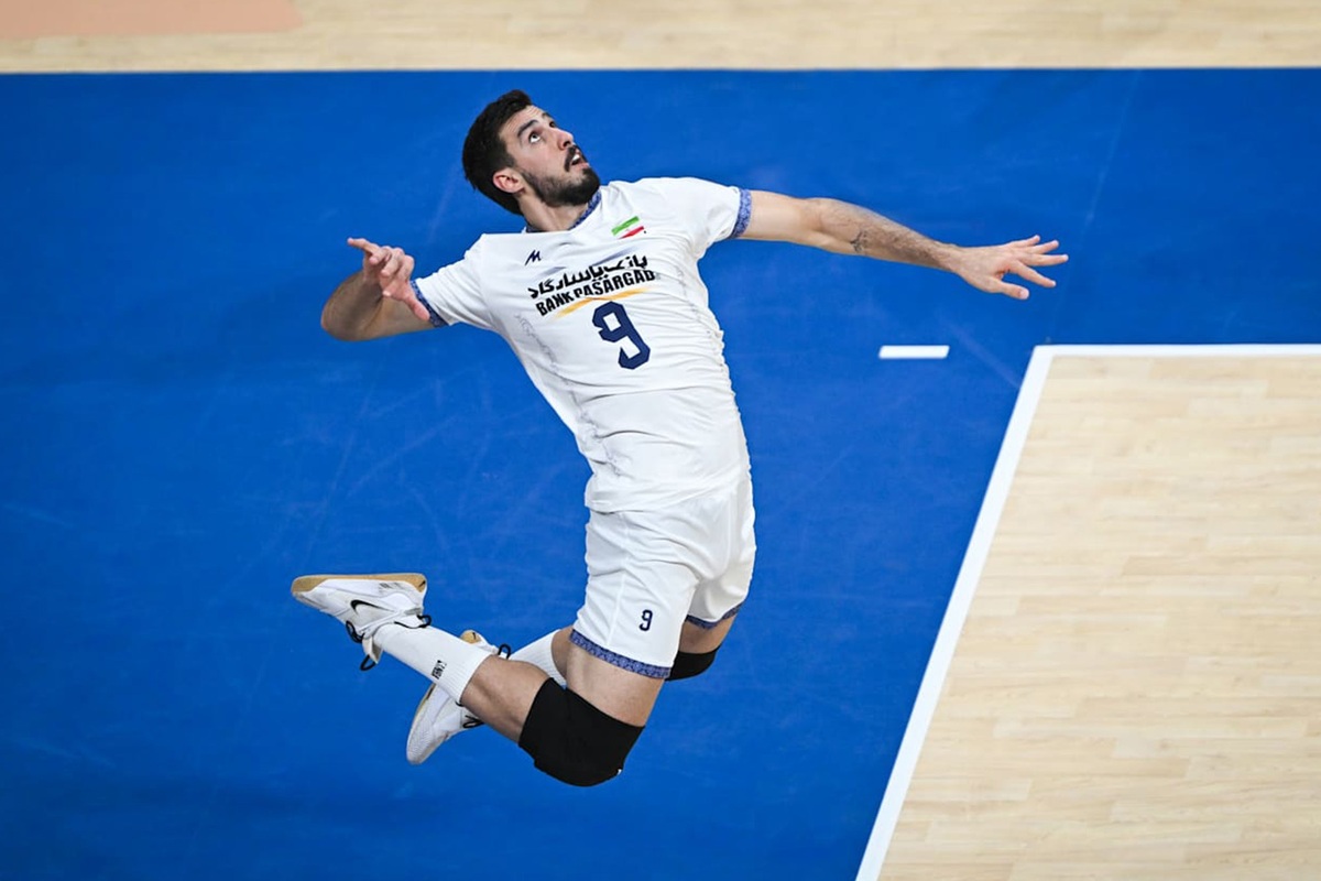 والیبال قهرمانی جهان | حسین خانزاده امتیاز آورترین بازیکن زمین شد