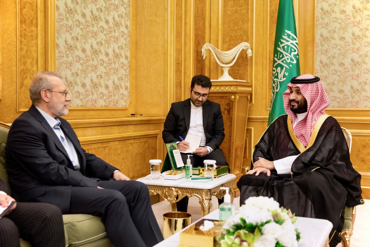 دیدارهای راهبردی علی لاریجانی با ولیعهد و وزیر دفاع عربستان در ریاض دیدارهای راهبردی علی لاریجانی با ولیعهد و وزیر دفاع عربستان در ریاض