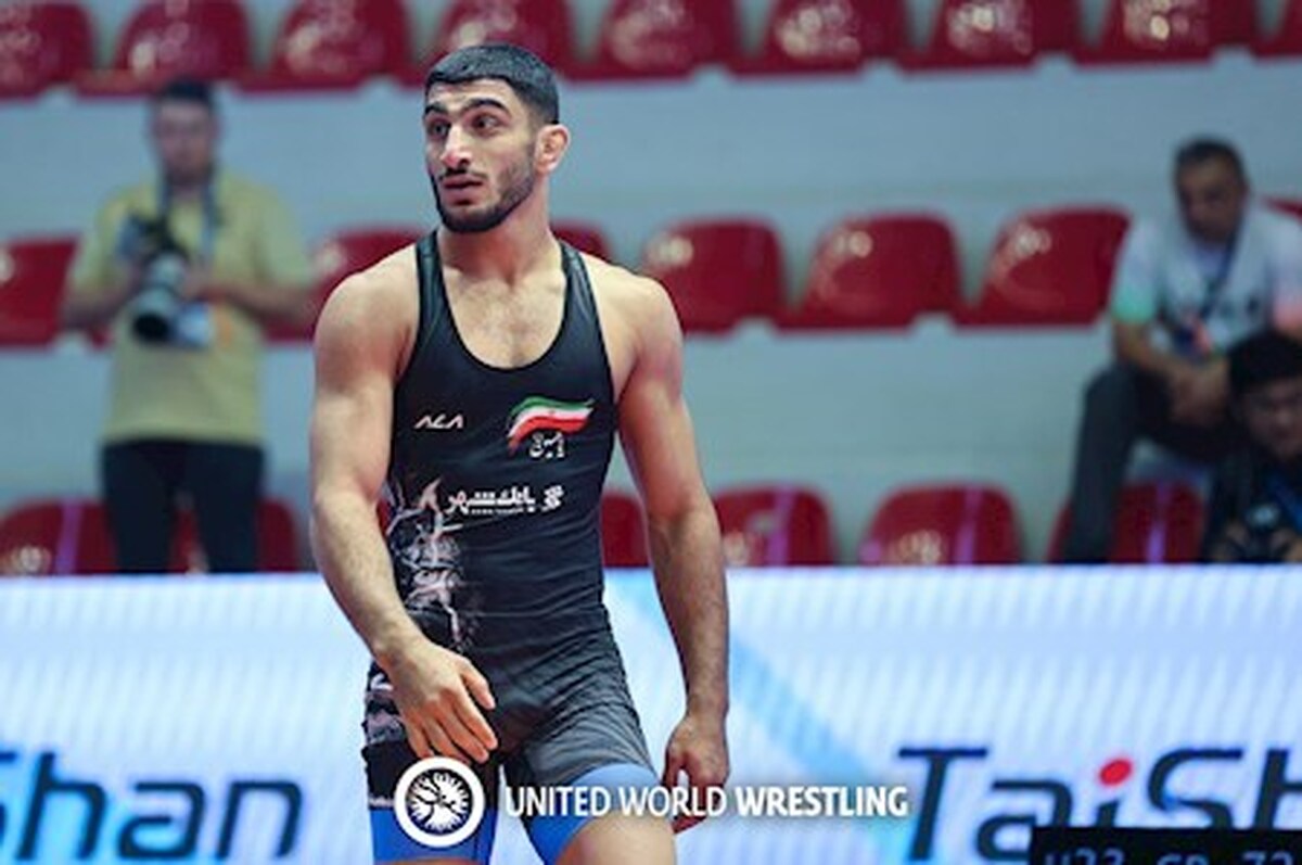 کشتی قهرمانی جهان| باخت به خونریزی و وقفه‌های طولانی؛ دست ابراهیم قانم مقابل سهرابی بالا رفت