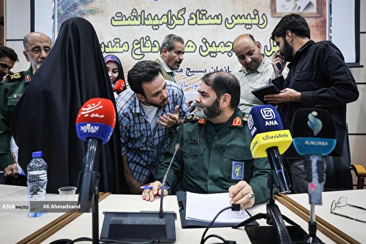 نشست خبری رئیس ستاد گرامیداشت هفته دفاع مقدس