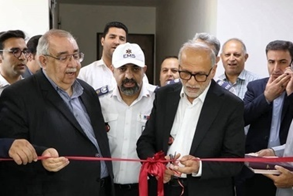 افتتاح مرکز پشتیبان فرماندهی عملیات اورژانس اصفهان