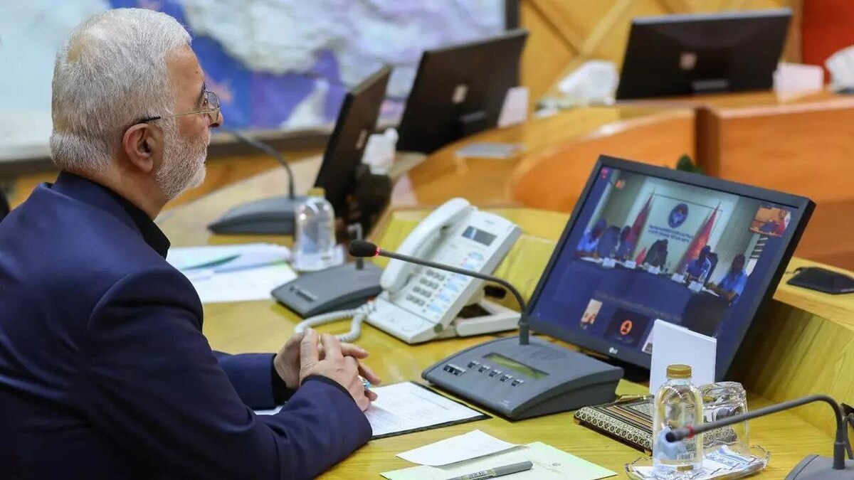 گفت‌وگوی وبیناری وزرای کشور ایران و قرقیزستان برای همکاری‌های امنیتی و انتظامی