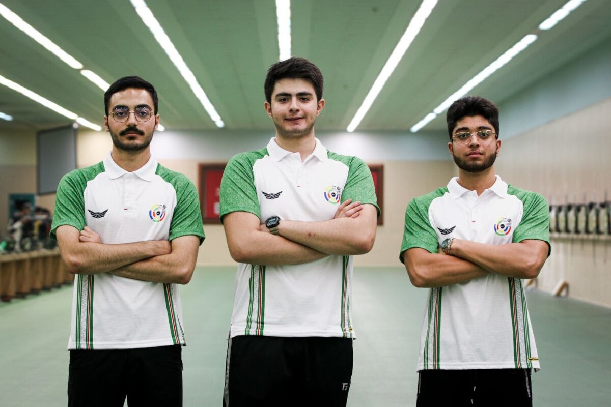 تیراندازی قهرمانی آسیا| تیم تپانچه ۲۵ متر جوانان چهارم شد