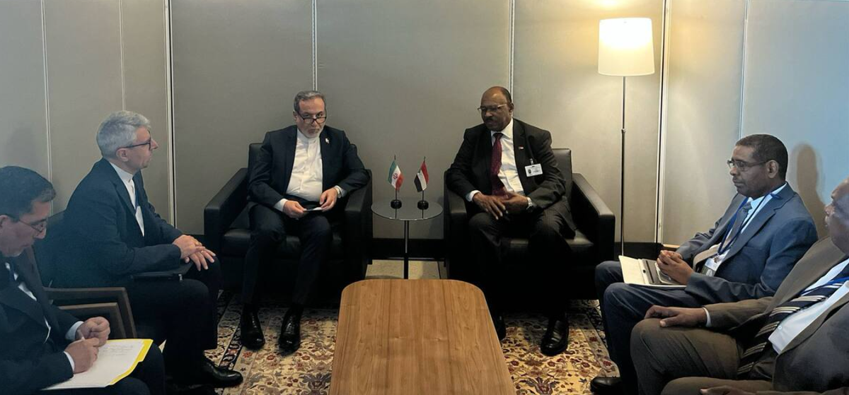 وزیر خارجه سودان با عراقچی دیدار کرد+فیلم