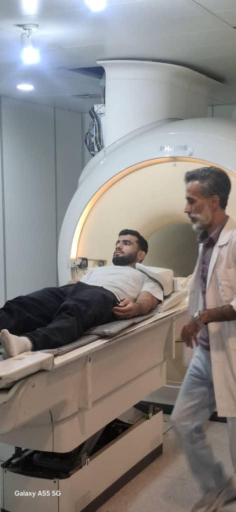 نایب قهرمان کشتی فرنگی جهان از کتف و پای مصدوم خود ام آی آر گرفت نایب قهرمان کشتی فرنگی جهان از کتف و پای مصدوم خود ام آی آر گرفت