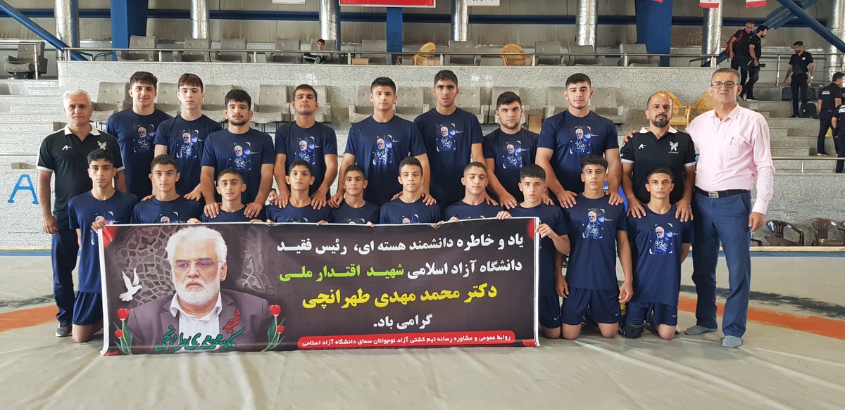 راهیابی نوجوانان آزادکار دانشگاه آزاد مازندران به مرحله نیمه‌نهایی لیگ کشتی