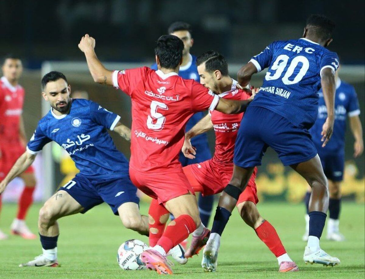 فیلم| خلاصه بازی پرسپولیس و گل‌گهر