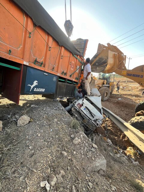 ۲۰ مصدوم در تصادف زنجیرهای محور دماوند - فیروزکوه+ فیلم و تصاویر ۲۰ مصدوم در تصادف زنجیرهای محور دماوند - فیروزکوه+ فیلم و تصاویر