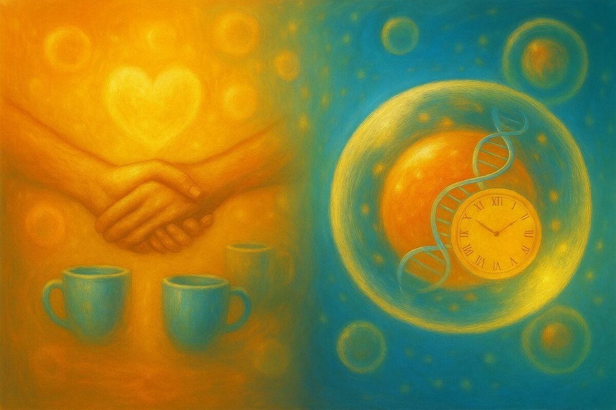 پیوندهای اجتماعی قوی روند پیری سلولی را کُند می‌کند