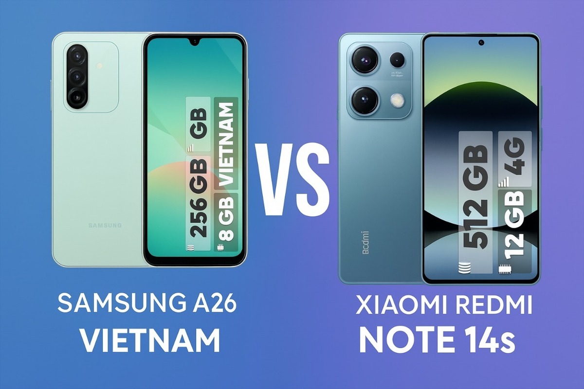 هر آنچه باید پیش از خرید  گلکسی A26 یا شیائومی ردومی 14s بدانید