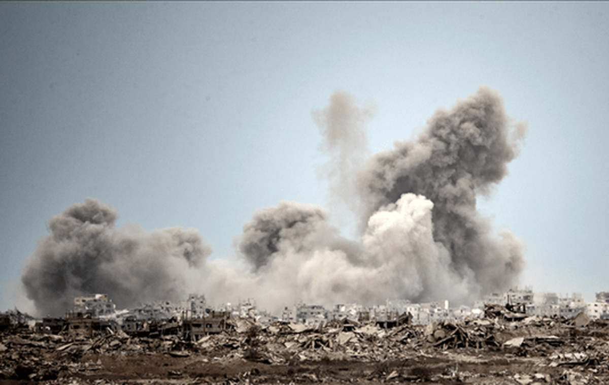 حملات هوایی سنگین ارتش صهیونیستی به غزه یک روز پس از توافق