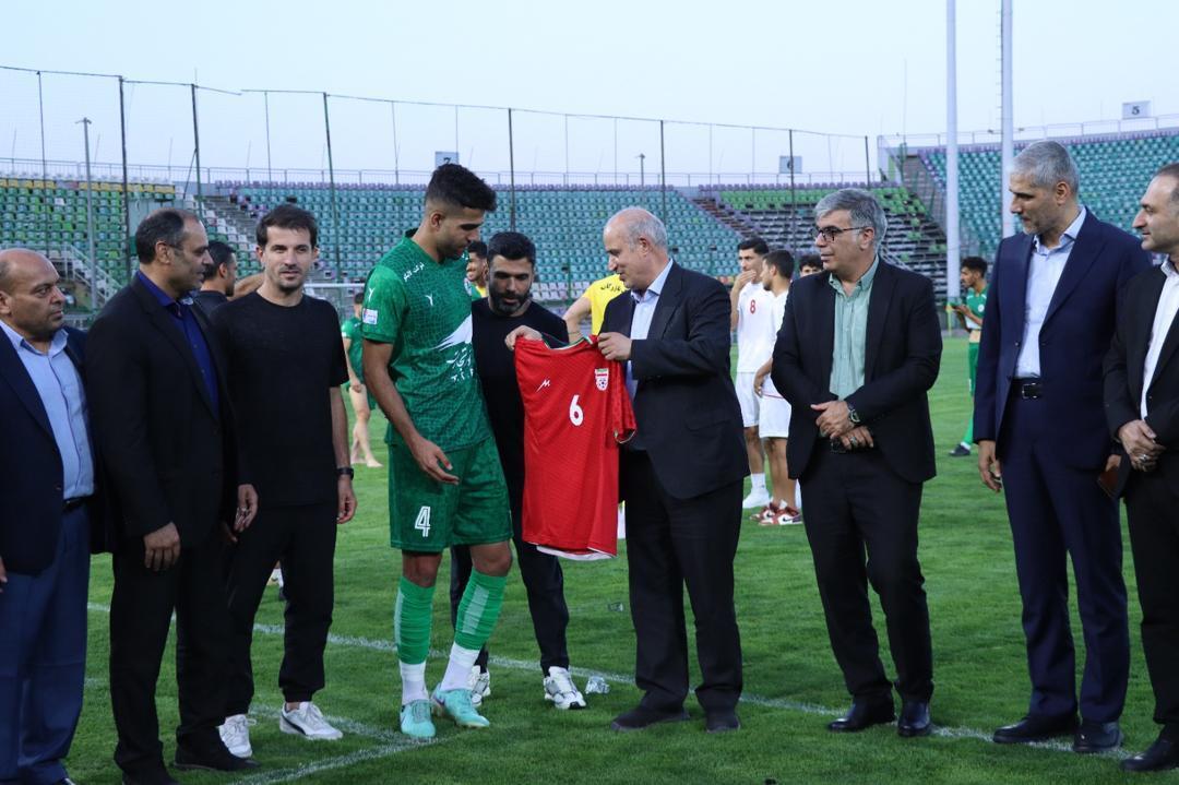 تساوی تیم ملی امید مقابل ذوب‌آهن در دیداری تدارکاتی