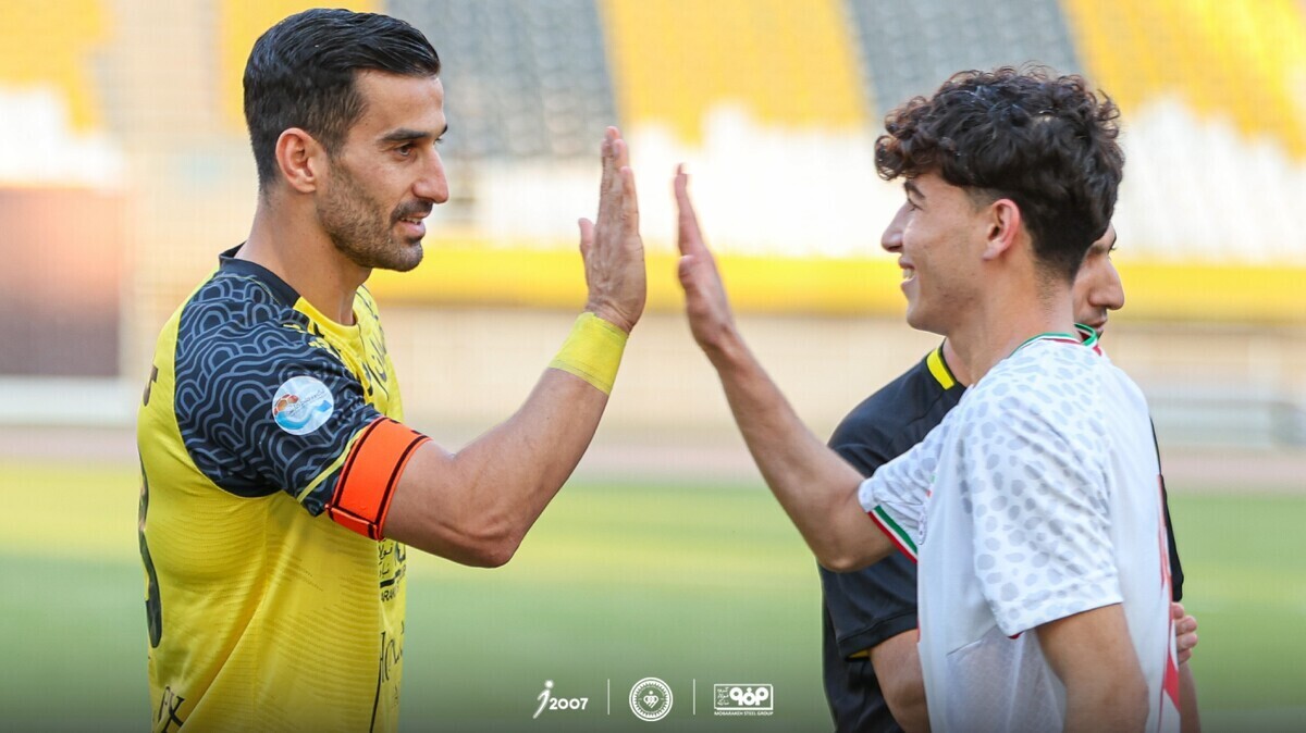 تساوی سپاهان و تیم ملی امید در بازی تدارکاتی