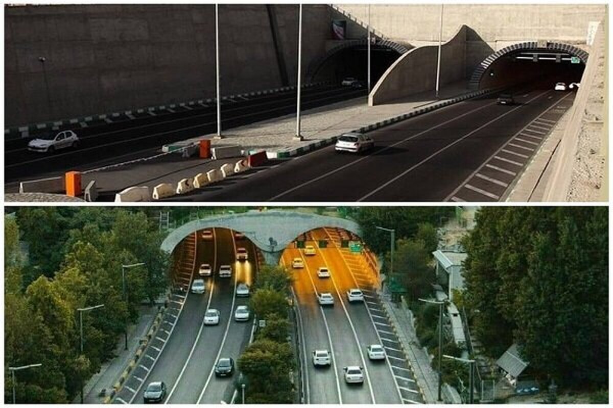 مسدودی شبانه در تونل‌های رسالت و شهدای غزه به‌دلیل تعمیرات تجهیزات