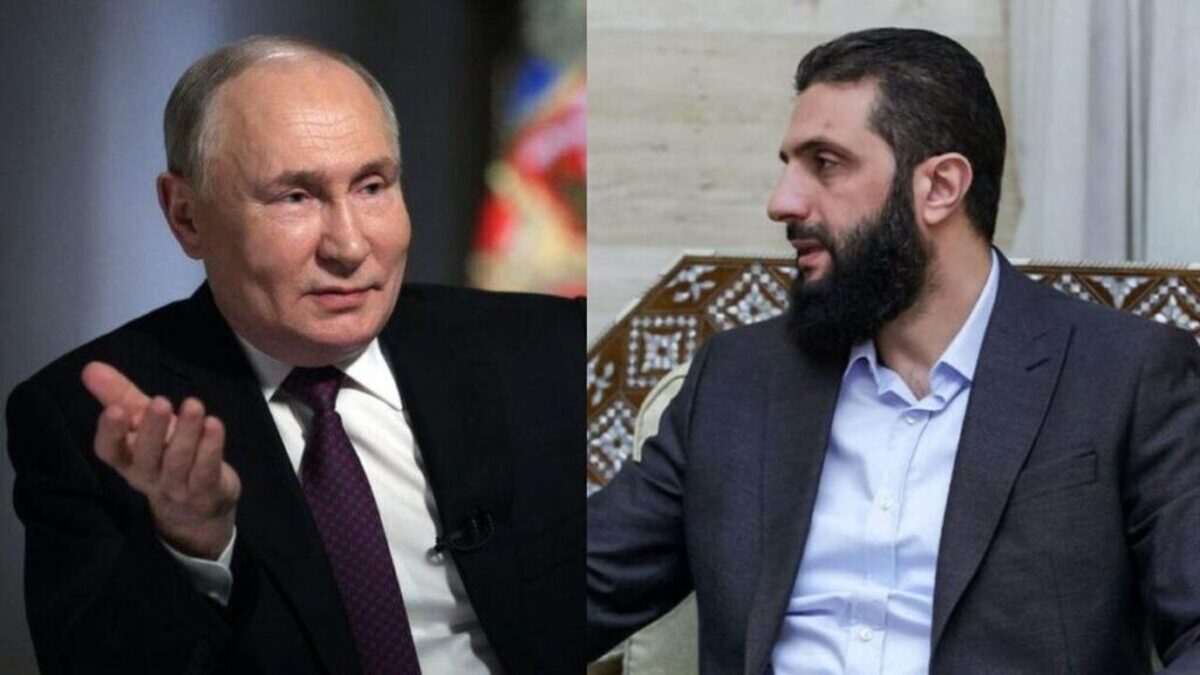 دیدار پوتین و احمد الشرع در کرملین؛ تأکید بر ازسرگیری همکاری‌های راهبردی روسیه و سوریه