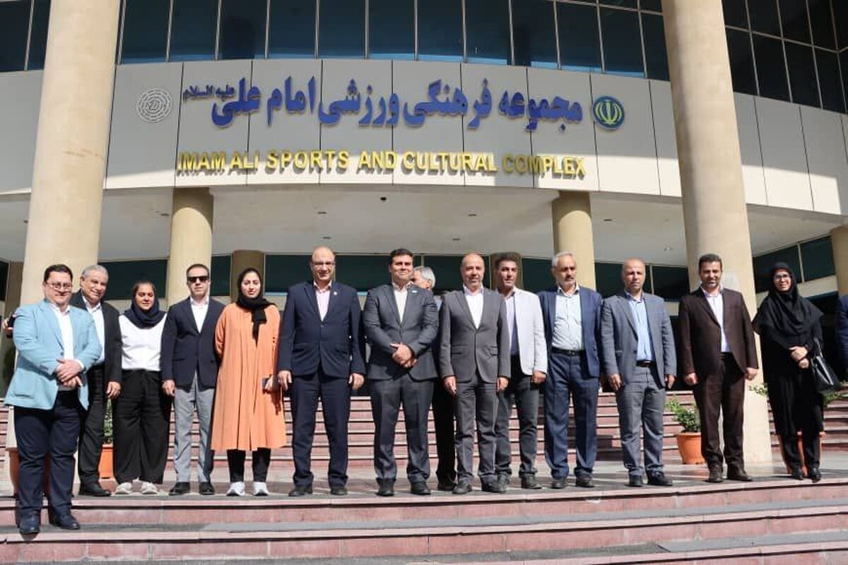 هیأت انجمن همبستگی ورزشی کشورهای اسلامی از دانشگاه آزاد بازدید کرد